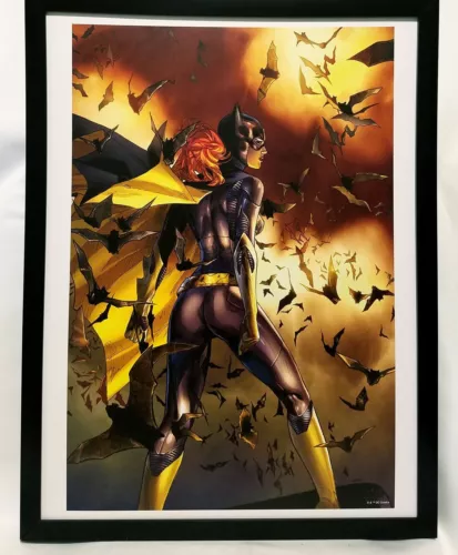 Batgirl by Clay Mann FRAMED 12x16 Art Print Poster DC Comics