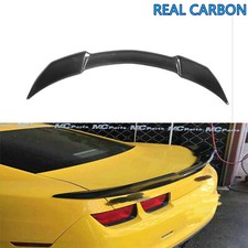 For Chevy Camaro 2010-2013 Real Carbon Fiber Rear Trunk Spoiler Boot Wing Lip Z