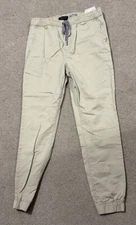 Aeropostale Men’s Tan/Beige Joggers (Size: Medium)