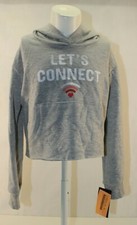 Girls Hoodie Art Class Long Sleeve Gray