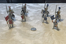 Medieval Kights  War Horse Castle Figure Lot Safari Ltd