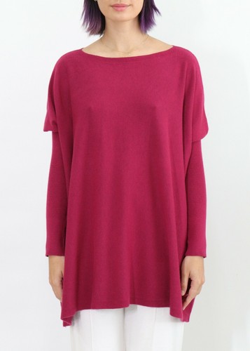 SLIDESHOW BOAT NECK KNIT, COTTON OVERSIZED KNIT JUMPER, SLIDE SHOW KNIT JUMPER - Picture 10 of 54