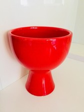 Il Picchio Enzo Bioli, Ceramica Vaso Rosso Anni 60