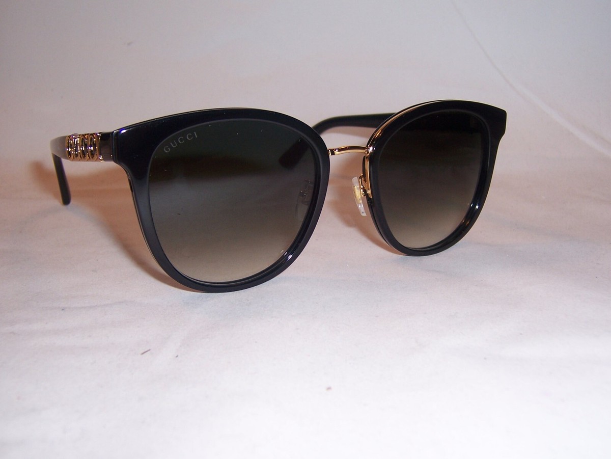 NEW GUCCI SUNGLASSES GG 1190SK 001 BLACK/GREY AUTHENTIC 1190