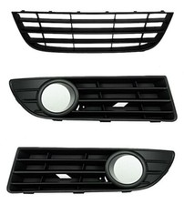 SET Lüftungsgitter GITTER Stoßstange vorne Für  VW POLO 04.2005-08.2009