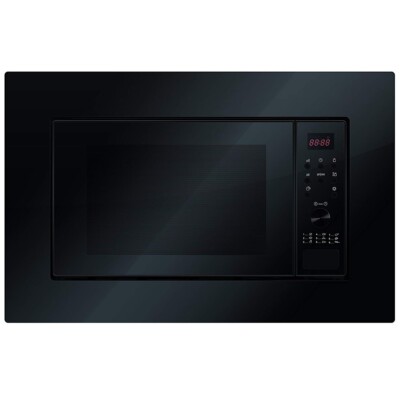Four Micro-ondes Intégrable Amica 20L - Grill 900W - 9 Programmes Auto - Noir