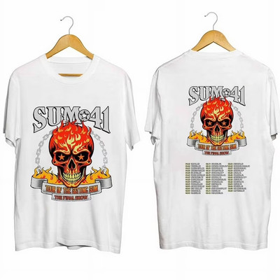 Sum 41 2024-2025 Tour Shirt, Sum 41 Band Fan Shirt TN0257