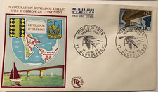 Enveloppe premier jour  de 1966 du timbre n°1489 BOURCEFRANC