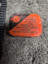 VINTAGE SIX RENEWALS No. 2001xx For SHURLITE GAS LIGHTER -Flat File Heavy Duty