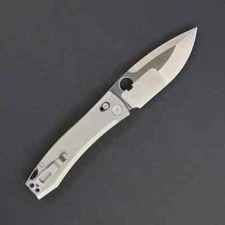 Daggerr Knives Nightmare Folding Knife 3.88 Magnacut Steel Blade Titanium Handle