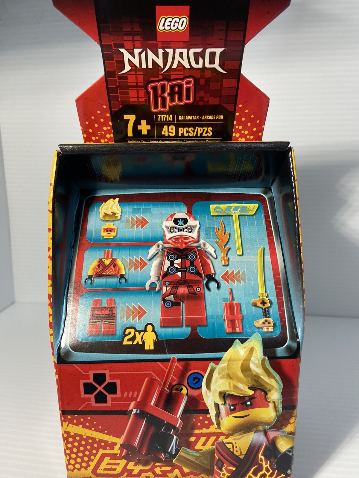 Lego Ninjago Kai Arcade Pod 2025 - Main Image