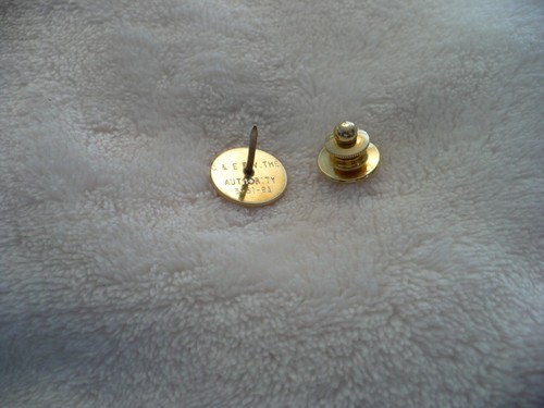 WA- VINTAGE FANCY INITIALS TIE TAC #49857 (SIGNED C & E DIV THE AUTHORITY 3-31 - Picture 9 of 11