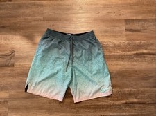 Nike Men  s Just Do It Volley Swim Shorts Size Medium M 9" Bleached Coral JDI