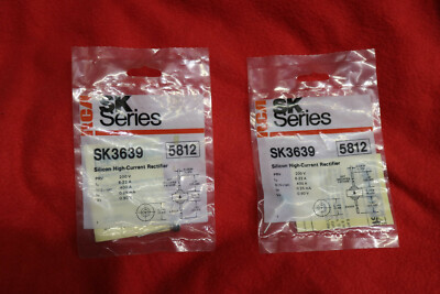 Lot of 8 - RCA SK Series SK3639 Silicon High-Current Rectifier