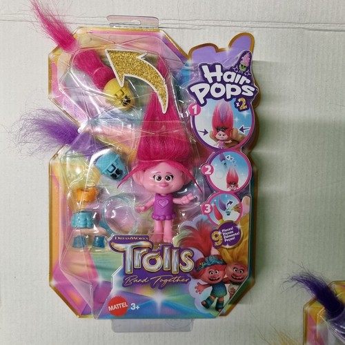 Trolls Band Together Muñeca Pequeña Figura Hair Pops * Elección de Personajes * MATTEL - Imagen 6 de 11