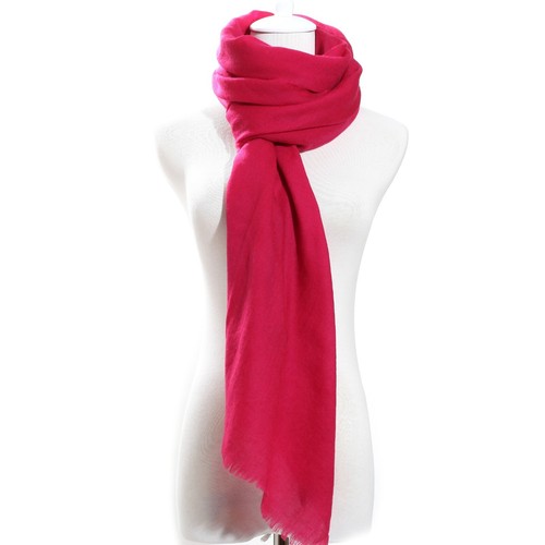 100% Worsted Wool Scarf Solid Color Scarf Lightweight Shawl Thin and Soft 74” - Picture 17 of 29