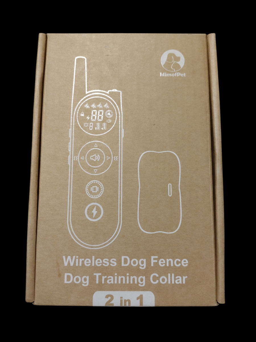 Dog Electric Fence MIMOFPET Wireless Dog Fence For 2 Dogs - 25FT To 3500FT Electric Fence For Dogs Invisible Fence For Dogs Dog Electric Fence MIMOFPET Wireless Dog Fence For 2 Dogs - 25FT To 3500FT Electric Fence For Dogs Invisible Fence For Dogs