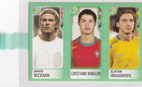 Panini World Cup 2006 Candy 88 176 49 - Cristiano Ronaldo Ibrahimovic Beckham 2