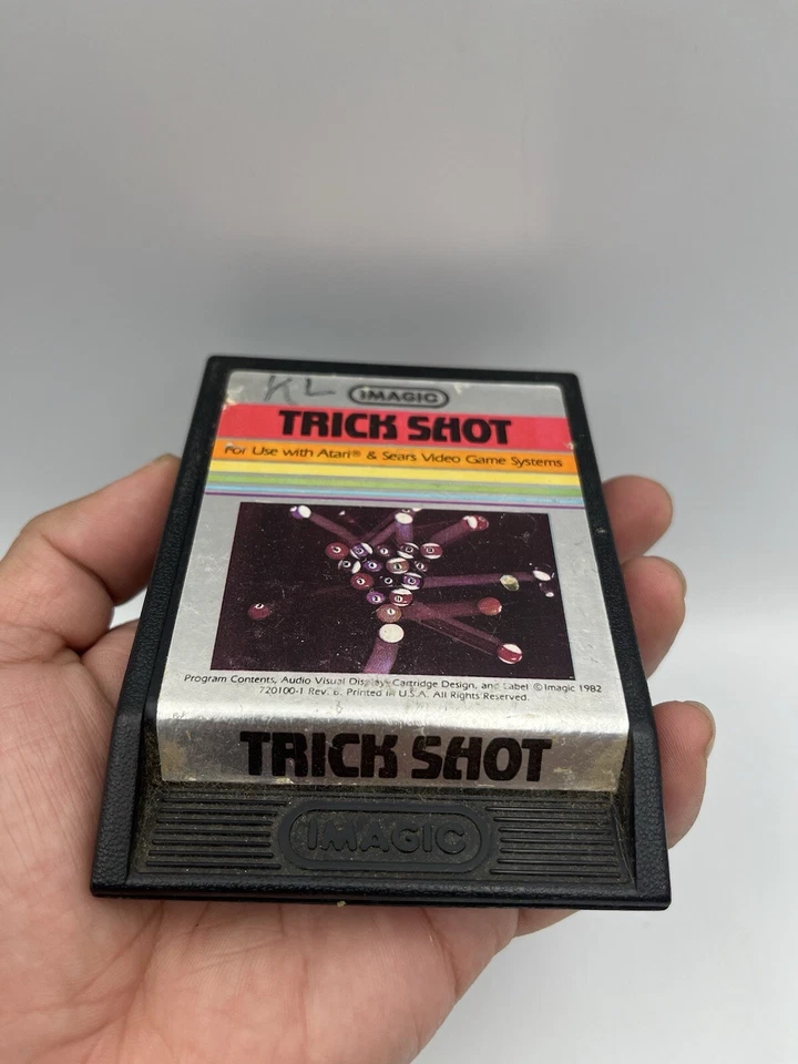 Trick Shot (Atari 2600, 1982) Authentic Cartridge Only - Image 3 of 4
