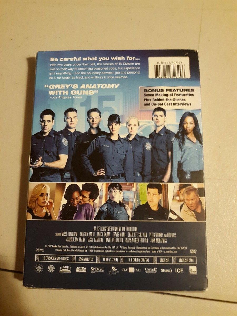 ROOKIE BLUE COMPLETE THIRD SEASON DVD Complete SEASON 3 Free