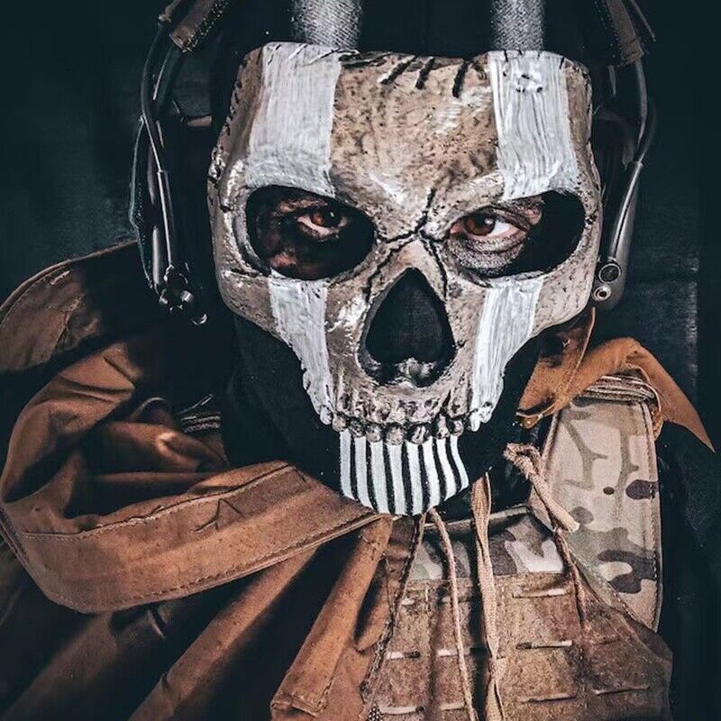 Call of Duty Warzone 2Call of Duty Same Skull Ghost Mask Mask Headgear  cosplay