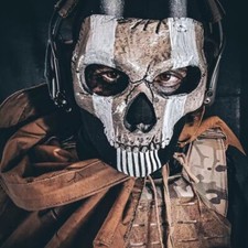 Call of Duty Warzone 2Call of Duty Same Skull Ghost Mask Mask Headgear cosplay