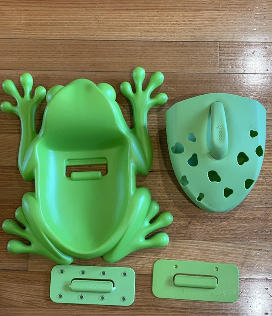 boon frog bath toy scoop