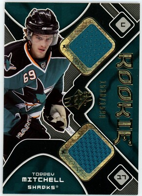 2007-08 SPX Rookie Torrey Mitchell Jersey /1599 #199