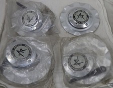 American Racing Wheels Silver Custom Wheel Center Cap Caps Set 4 Bc-213b New
