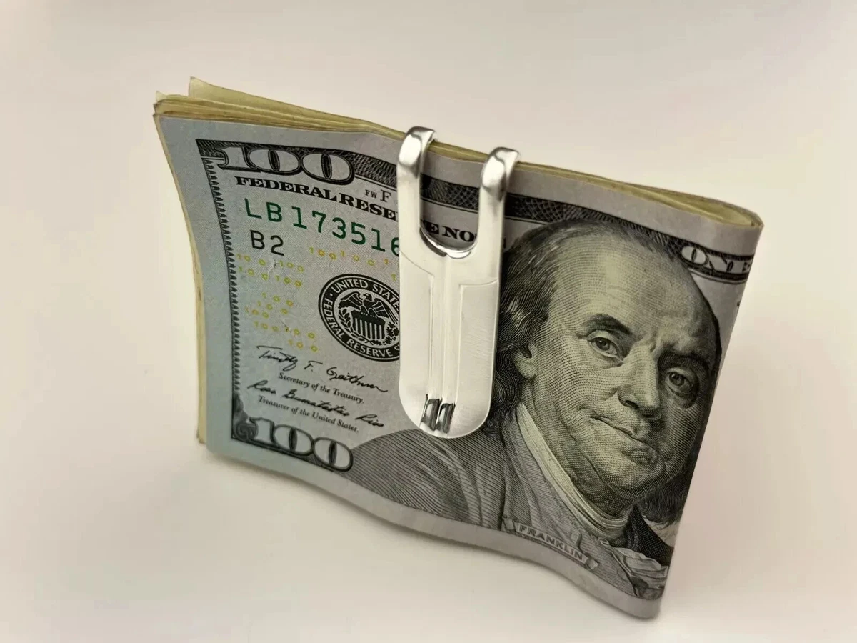925 Silver Money Clip In Men's Jewelry Money Clips for sale | eBay