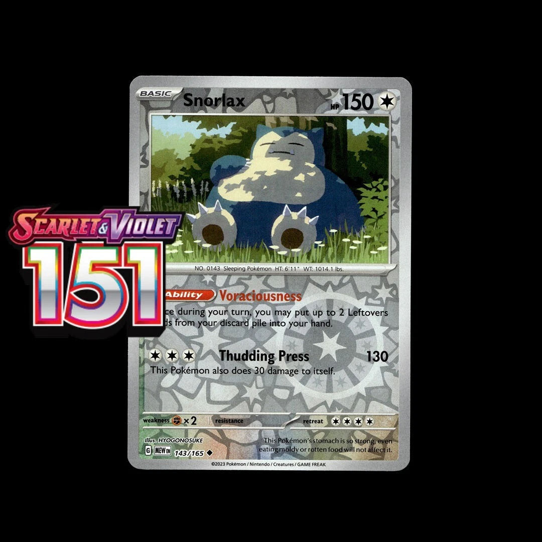 Snorlax Pokmon TCG Cards for sale | eBay