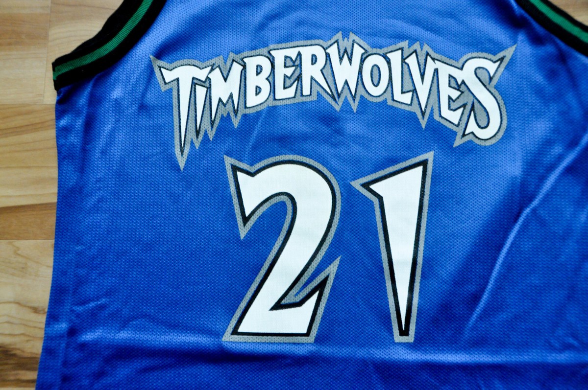 NBA TIMBER WOLVES GARNETT ユニフォーム adidas製 Kevin Garnett Vintage Black Minnesota Timberwolves Adidas