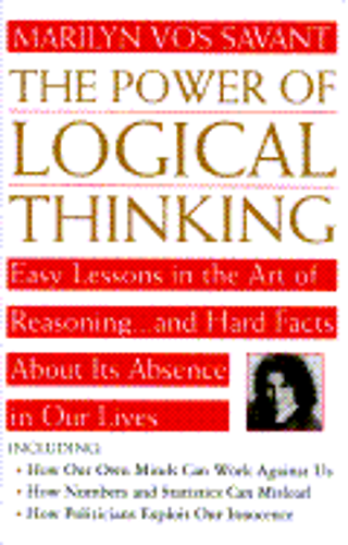 Power of Logical Thinking by Marilyn Vos Savant (1996, Hardcover