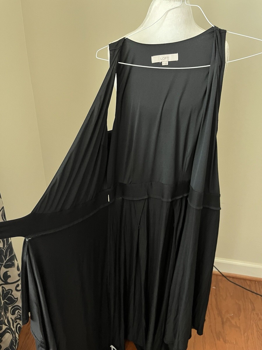 long sleeve black ribbed midi dress Black Ribbed Collared Long Sleeve Midi Dress