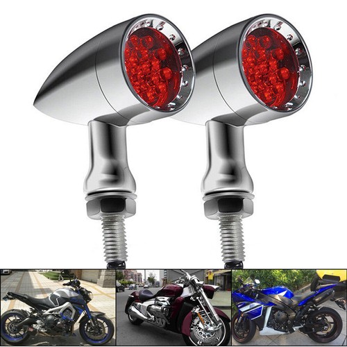 Turn Signals Indicators Lights Lamp Fits for Harley CVO Fat Bob 2013-2014 - Picture 14 of 15