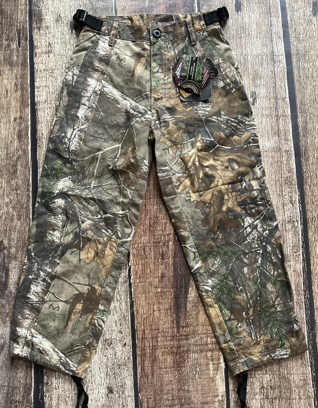 ROBINSON SCENT BLOCKER CAMO HUNTING PANTS YOUTH BOYS MEDIUM NEW WITH TAGS