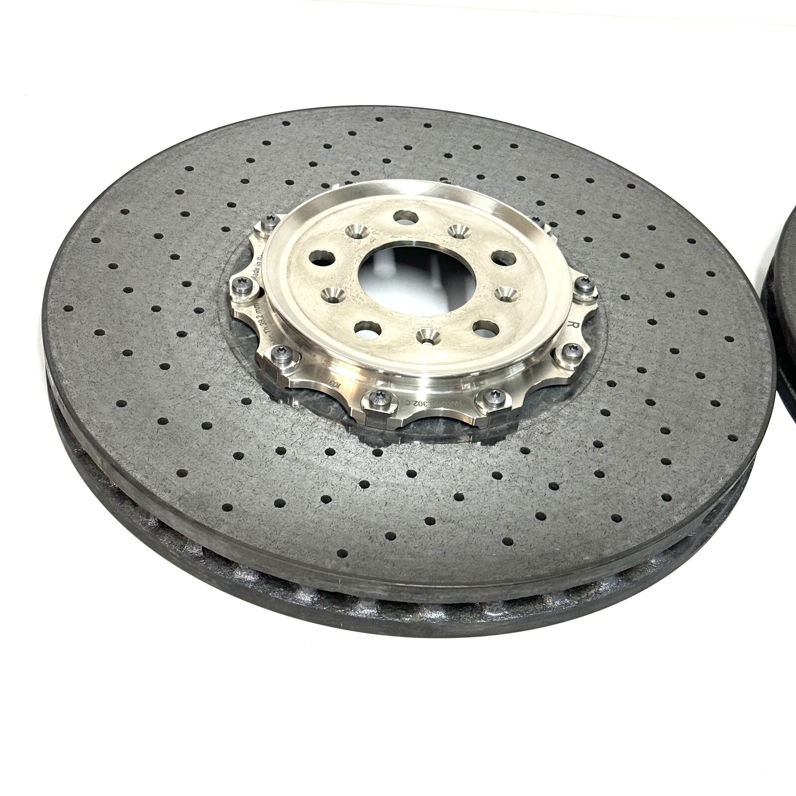 NEW Bentley Front CERAMIC Brake Rotors Set LEFT AND RIGHT 3W0615302C 3W0615301J