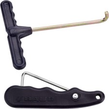 1pc Skate Lace Tightener PP Plastic Tightener Handle Hold Hook with 1pc Hooks