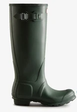 Hunter Women's Rain Boot, Size 8 - Green (WFT1000RMA)