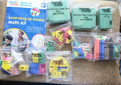 New Hand 2 Mind Grade 3 On Standards Learning At Home Math Kit 93544 ETA...