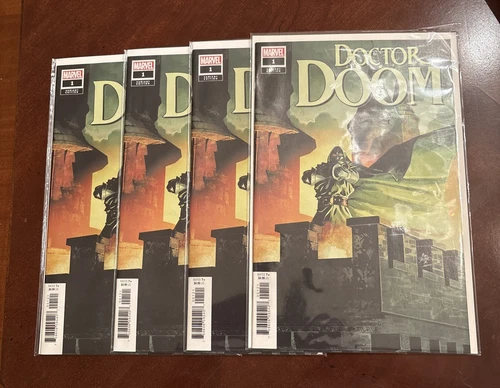Marvel Doctor Doom #1 (2019) 1:10 Mike Deodato Jr. Variant Solo Series Lot Of 4
