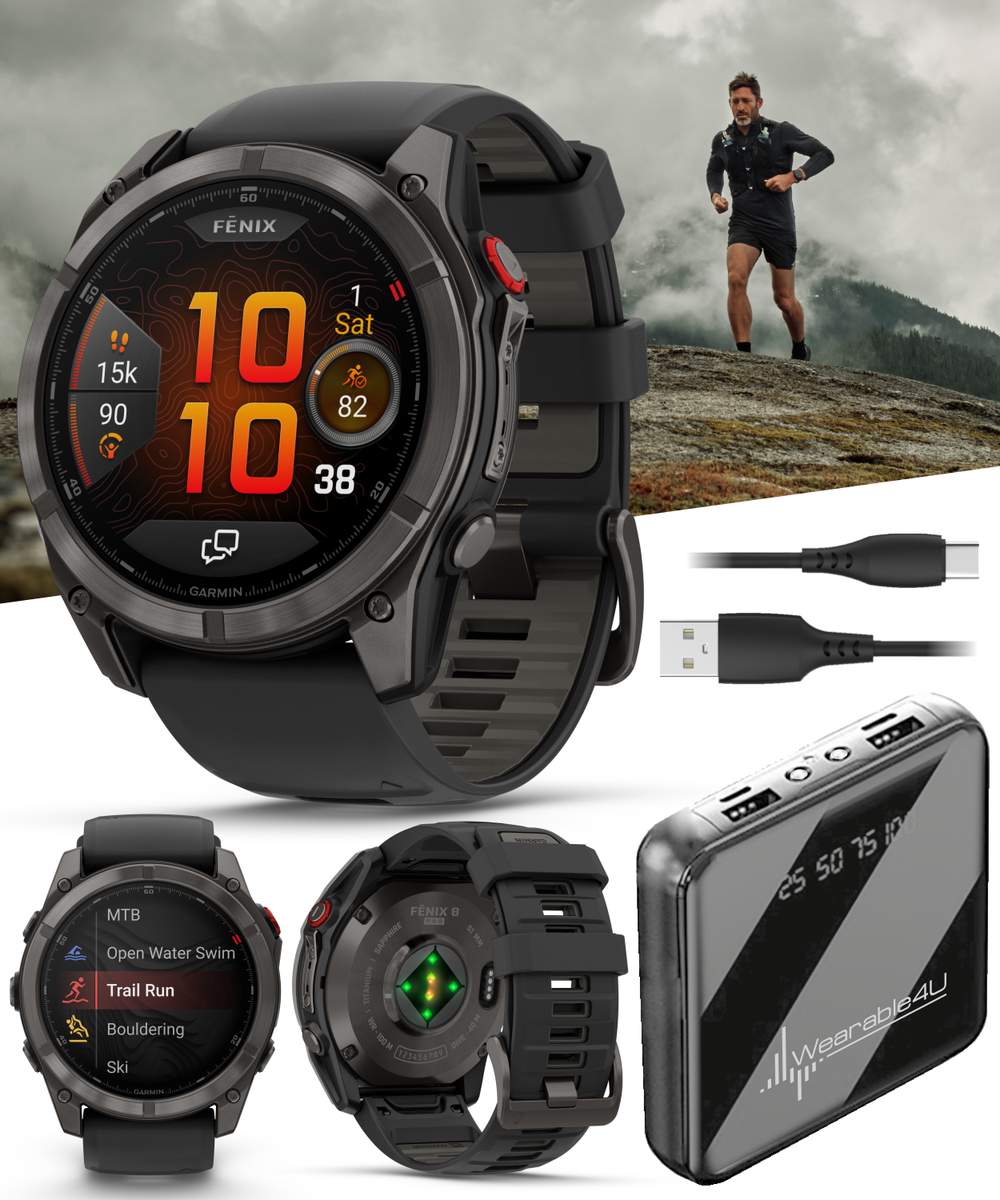 Garmin Fenix 8 Pro 51mm Premium Multisport GPS Smartwatch Black w