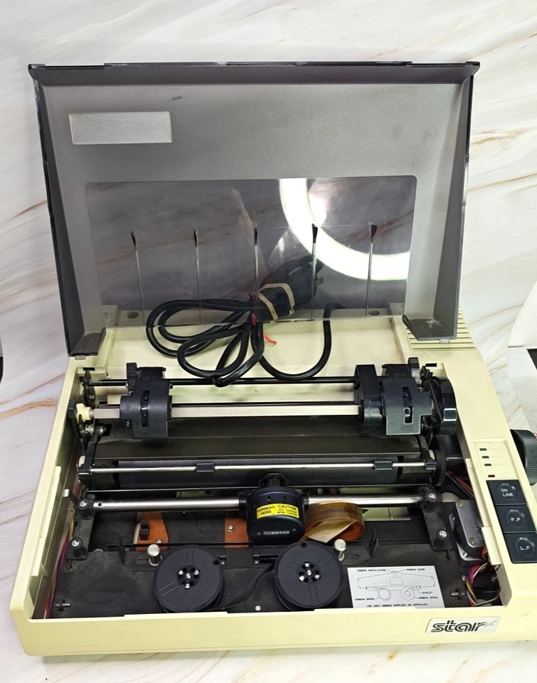 Vintage Star Micronics Gemini 10X Dot Matrix Printer Apple Atari C64 IBM AS-IS - Image 2 of 4