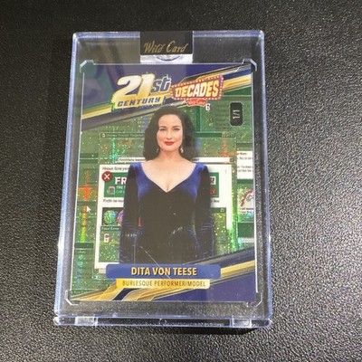 Wild Card 21st Century Decades Dita Von Teese  1/1  - ready to grade