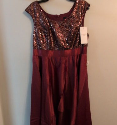 Ever-Pretty Burgundy Sequin A-Line Long Dress Size 14 Sleeveless | eBay Ever-Pretty Burgundy Sequin A-Line Long Dress Size 14 Sleeveless | eBay