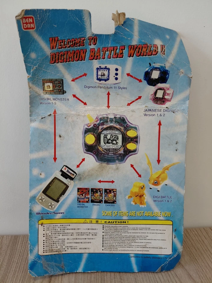 Bandai Digivice 2 2.5 Ben Dan Digivice 5 Digimon Digital Bootleg 1999 De colección Foto 3 de 3