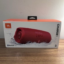JBL CHARGE 5 Portable Waterproof IP67 Bluetooth Speaker Red JBLCHARGE5REDAM