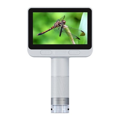 Microscope for Kids, Kids Microscope with 4.0'' IPS Screen, Portable Digital P...