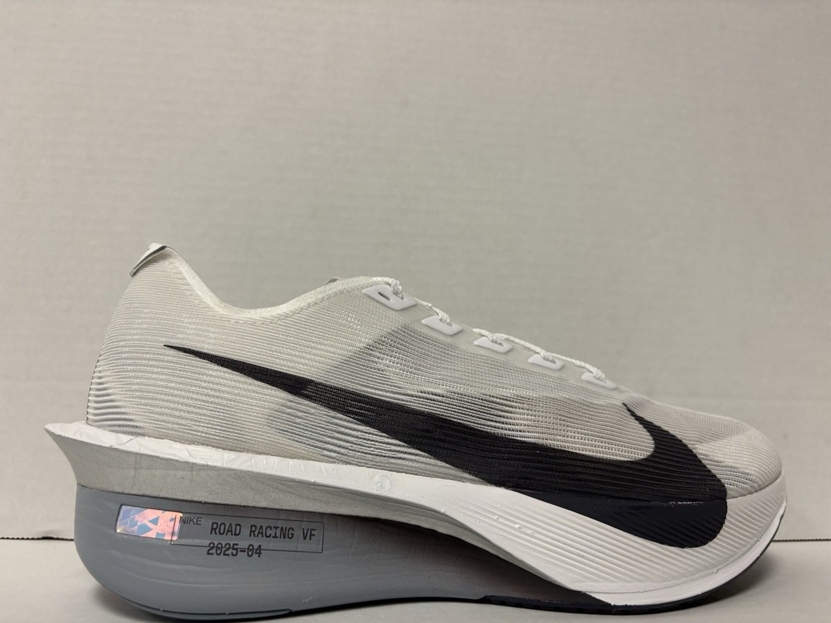 Men\'s 11 - Nike Zoomx Vaporfly Next%4 White Gridiron Obsidian Mist HF6414-100 Nike VaporFly 4 White Obsidian Mist HF6414-100 main image 4