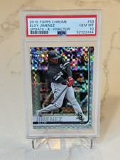 Eloy Jimenez - 2019 Topps Chrome Update #159/199 X-factor Rookie PSA 10 (Pop 15)